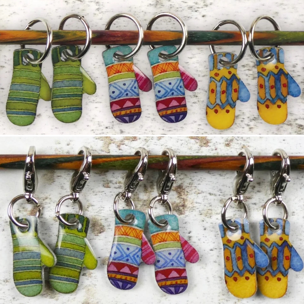 Maskemarkør sett 6 stk - Mittens