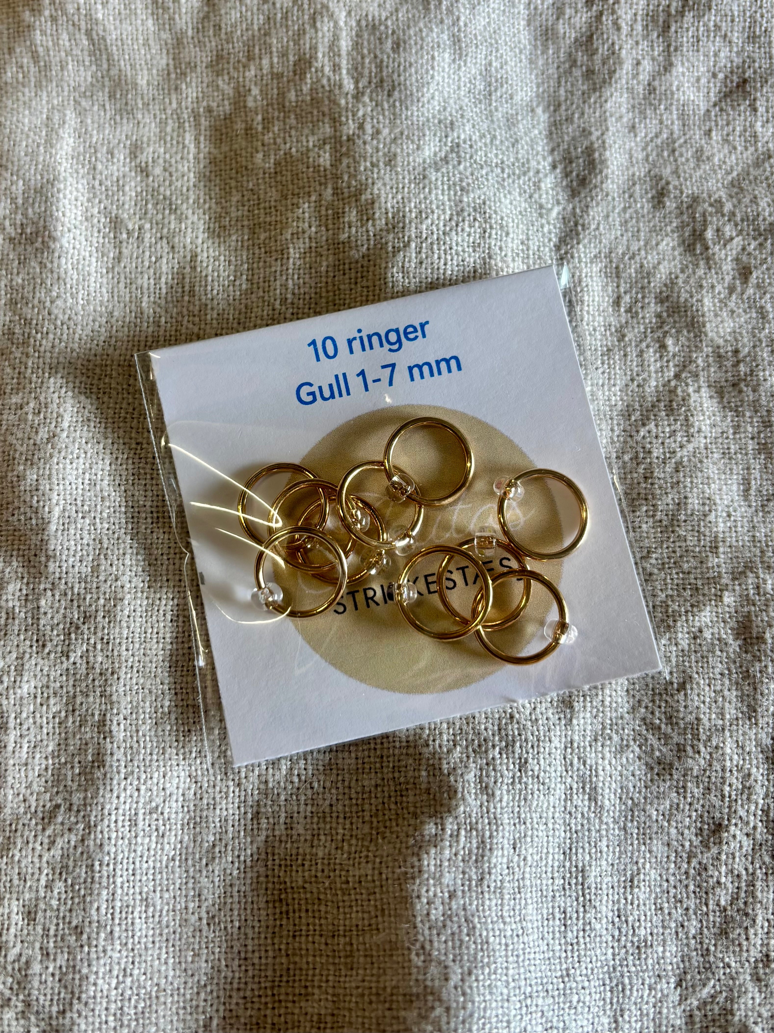 10 stk maskemarkører enkle ringer
