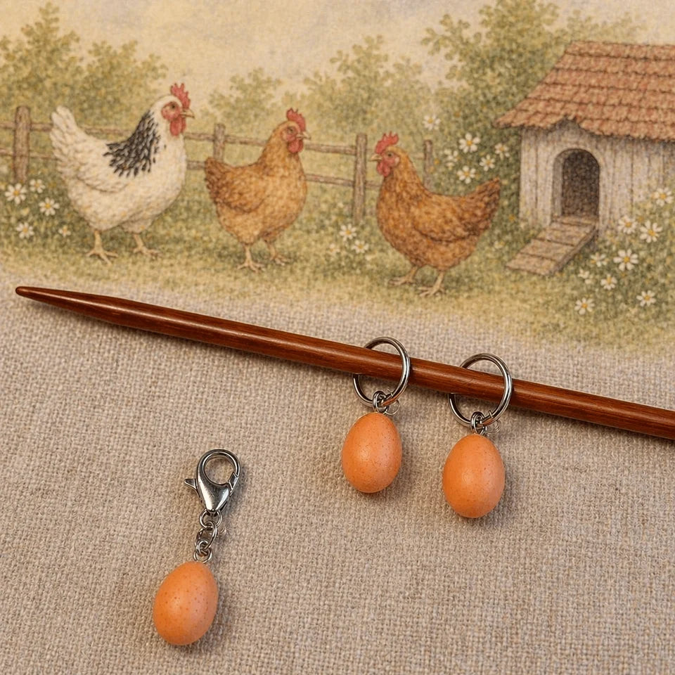 Gårdsegg brune - maskemarkører