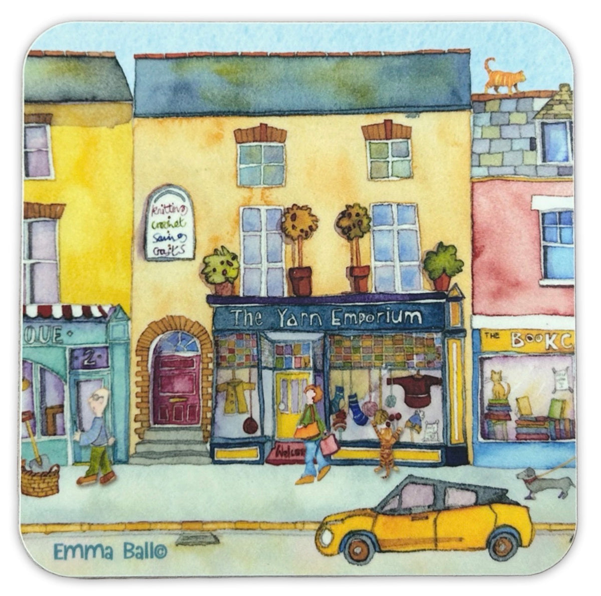 Glassbrikke - Market street