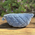 Mappe velur Moonlight blue