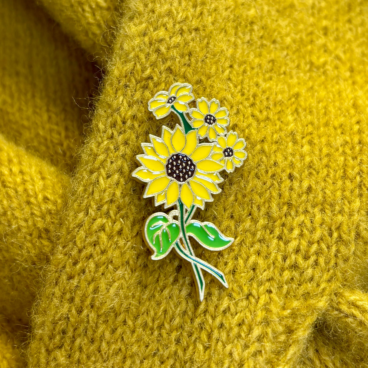 Solsikker - pin